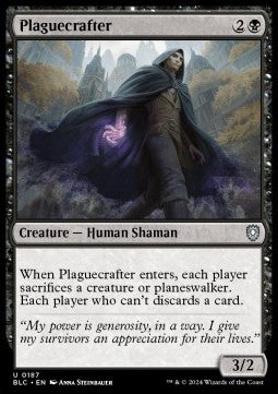 Plaguecrafter⁣ - Commander: Bloomburrow⁣ (Uncommon)⁣ [187]
