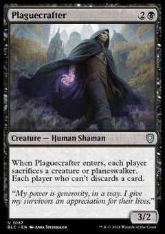 Plaguecrafter⁣ - Commander: Bloomburrow⁣ (Uncommon)⁣ [187]