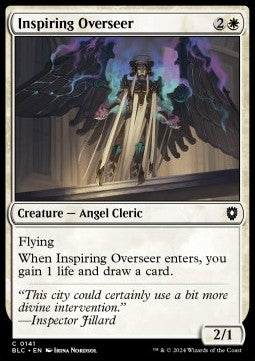 Inspiring Overseer⁣ - Commander: Bloomburrow⁣ (Common)⁣ [141]
