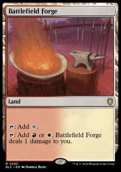 Battlefield Forge⁣ - Commander: Bloomburrow⁣ (Rare)⁣ [293]