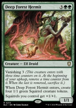 Deep Forest Hermit⁣ - Commander: Bloomburrow⁣ (Rare)⁣ [213]