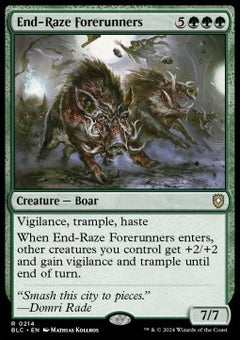 End-Raze Forerunners⁣ - Commander: Bloomburrow⁣ (Rare)⁣ [214]