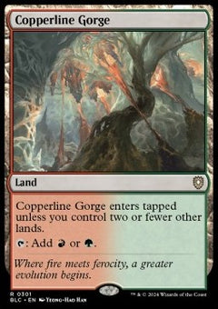 Copperline Gorge⁣ - Commander: Bloomburrow⁣ (Rare)⁣ [301]