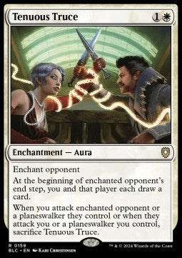 Tenuous Truce⁣ - Commander: Bloomburrow⁣ (Rare)⁣ [159]