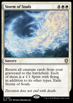 Storm of Souls⁣ - Commander: Bloomburrow⁣ (Rare)⁣ [156]
