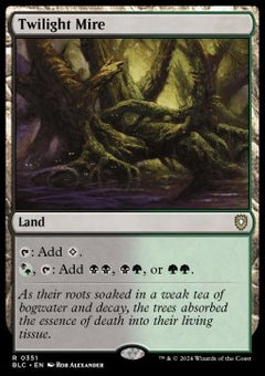 Twilight Mire⁣ - Commander: Bloomburrow⁣ (Rare)⁣ [351]