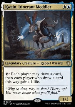 Kwain, Itinerant Meddler⁣ - Commander: Bloomburrow⁣ (Rare)⁣ [254]