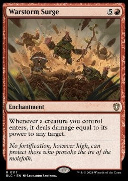 Warstorm Surge⁣ - Commander: Bloomburrow⁣ (Rare)⁣ [117]