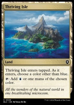 Thriving Isle⁣ - Commander: Bloomburrow⁣ (Common)⁣ [349]