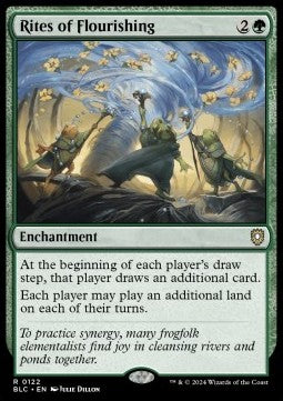 Rites of Flourishing⁣ - Commander: Bloomburrow⁣ (Rare)⁣ [122]
