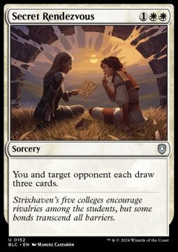 Secret Rendezvous⁣ - Commander: Bloomburrow⁣ (Uncommon)⁣ [152]