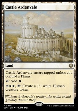 Castle Ardenvale⁣ - Commander: Bloomburrow⁣ (Rare)⁣ [298]