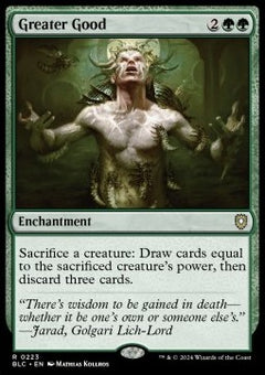 Greater Good⁣ - Commander: Bloomburrow⁣ (Rare)⁣ [223]
