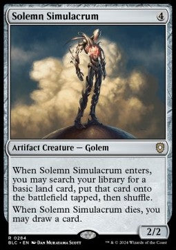 Solemn Simulacrum⁣ - Commander: Bloomburrow⁣ (Rare)⁣ [284]