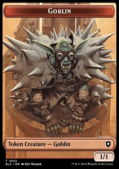 Goblin Token (R 1/1) // Thopter Token (A 1/1)⁣ - Bloomburrow: Tokens⁣ (Token)⁣ [CT 21/39]