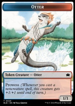 Otter Token (UR 1/1) // Copy Token⁣ - Bloomburrow: Tokens⁣ (Token)⁣ [CT 25/1]