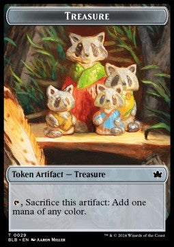 Treasure Token // Prosperous Bandit Token (R 1/1)⁣ - Bloomburrow: Tokens⁣ (Token)⁣ [CT 29/23]