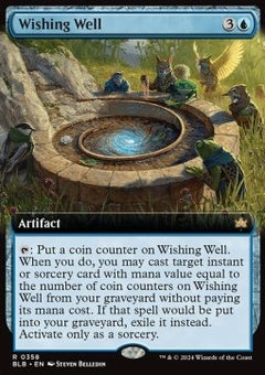 Wishing Well⁣ - Bloomburrow: Extras⁣ (Rare)⁣ [358]