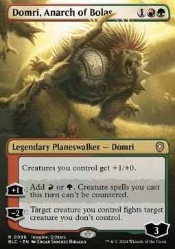 Domri, Anarch of Bolas⁣ - Commander: Bloomburrow: Extras⁣ (Rare)⁣ [98]