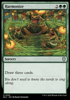 Harmonize⁣ - Commander: Bloomburrow⁣ (Uncommon)⁣ [120]