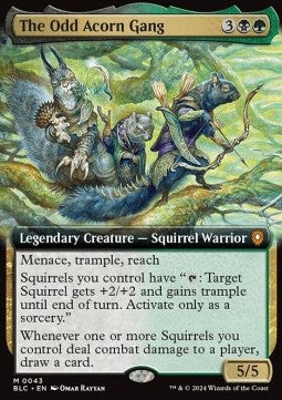 The Odd Acorn Gang⁣ - Commander: Bloomburrow: Extras⁣ (Mythic)⁣ [43]
