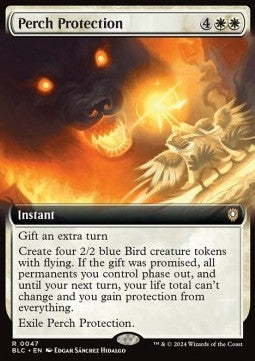 Perch Protection⁣ - Commander: Bloomburrow: Extras⁣ (Rare)⁣ [47]