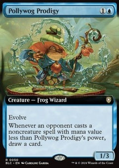 Pollywog Prodigy⁣ - Commander: Bloomburrow: Extras⁣ (Rare)⁣ [50]