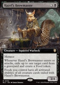Hazel's Brewmaster⁣ - Commander: Bloomburrow: Extras⁣ (Rare)⁣ [52]