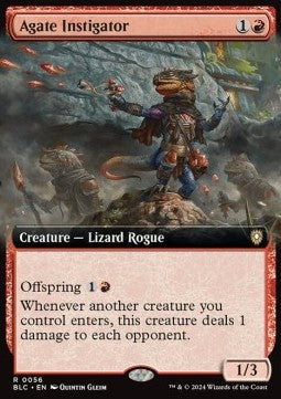 Agate Instigator⁣ - Commander: Bloomburrow: Extras⁣ (Rare)⁣ [56]