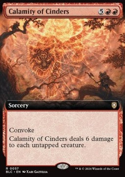 Calamity of Cinders⁣ - Commander: Bloomburrow: Extras⁣ (Rare)⁣ [57]