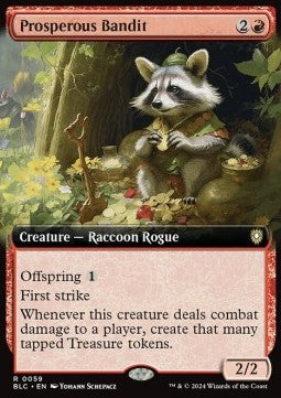 Prosperous Bandit⁣ - Commander: Bloomburrow: Extras⁣ (Rare)⁣ [59]