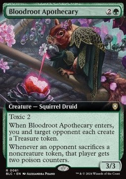 Bloodroot Apothecary⁣ - Commander: Bloomburrow: Extras⁣ (Rare)⁣ [61]