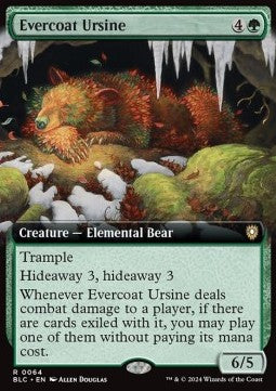 Evercoat Ursine⁣ - Commander: Bloomburrow: Extras⁣ (Rare)⁣ [64]