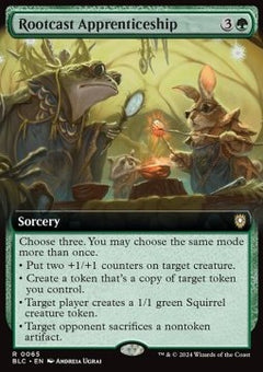 Rootcast Apprenticeship⁣ - Commander: Bloomburrow: Extras⁣ (Rare)⁣ [65]