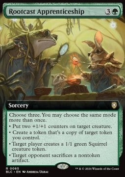 Rootcast Apprenticeship⁣ - Commander: Bloomburrow: Extras⁣ (Rare)⁣ [65]