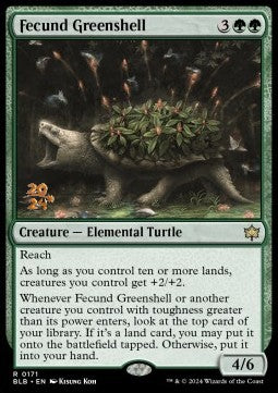 Fecund Greenshell (V.1)⁣ - Bloomburrow: Promos⁣ (Rare)⁣ [171]