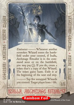 Inalla, Archmage Ritualist (V.2)⁣ - Secret Lair Drop Series: Equinox Superdrop 2024⁣ (Mythic)⁣ [1639]