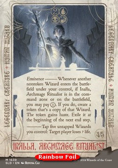 Inalla, Archmage Ritualist (V.2)⁣ - Secret Lair Drop Series: Equinox Superdrop 2024⁣ (Mythic)⁣ [1639]