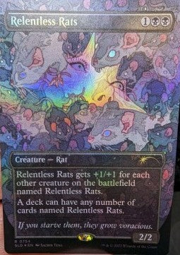 Relentless Rats (V.2)⁣ - Secret Lair Drop Series⁣ (Rare)⁣ [754]