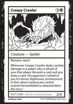 Creepy Crawler⁣ - Mystery Booster 2: Playtest Cards⁣ (Special)
