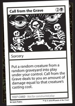 Call from the Grave⁣ - Mystery Booster 2: Playtest Cards⁣ (Special)