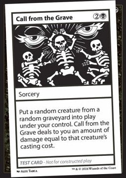 Call from the Grave⁣ - Mystery Booster 2: Playtest Cards⁣ (Special)