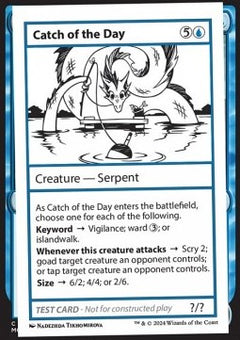 Catch of the Day⁣ - Mystery Booster 2: Playtest Cards⁣ (Special)