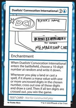 Duelists' Convocation International⁣ - Mystery Booster 2: Playtest Cards⁣ (Special)
