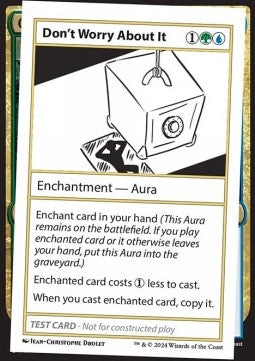 Don't Worry About It⁣ - Mystery Booster 2: Playtest Cards⁣ (Special)