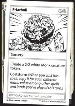 Friarball⁣ - Mystery Booster 2: Playtest Cards⁣ (Special)