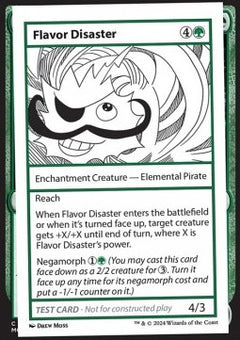 Flavor Disaster⁣ - Mystery Booster 2: Playtest Cards⁣ (Special)