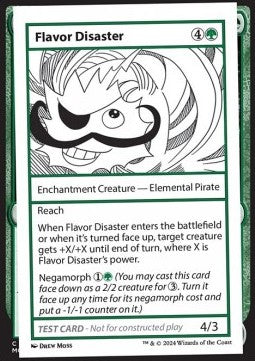Flavor Disaster⁣ - Mystery Booster 2: Playtest Cards⁣ (Special)