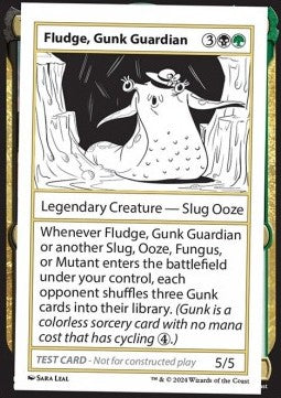 Fludge, Gunk Guardian⁣ - Mystery Booster 2: Playtest Cards⁣ (Special)