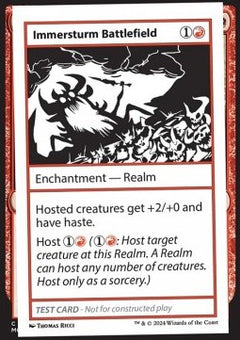 Immersturm Battlefield⁣ - Mystery Booster 2: Playtest Cards⁣ (Special)